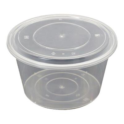 加厚耐用打包盒圆形食品级