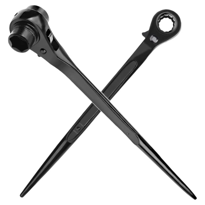 黑色尖尾棘轮套筒扳手
