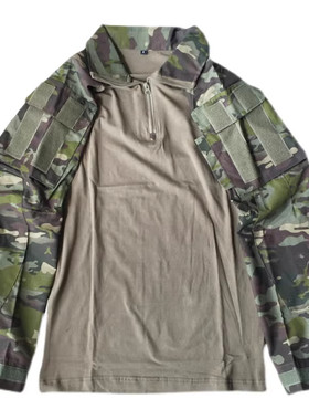 多地形绿CP迷彩 长袖蛙服春夏G3蛙服上衣GEN3蛙皮战术T恤