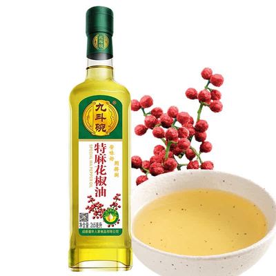 九斗碗藤椒油/特麻花椒油/265ml汉源花椒拌菜炒菜厨房家用调味油