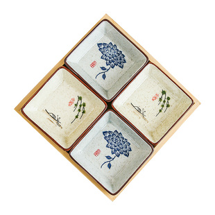 家用酱料碟陶瓷火锅蘸料碟商用调味碟酱油碟凉菜小菜碟小吃茶点碟