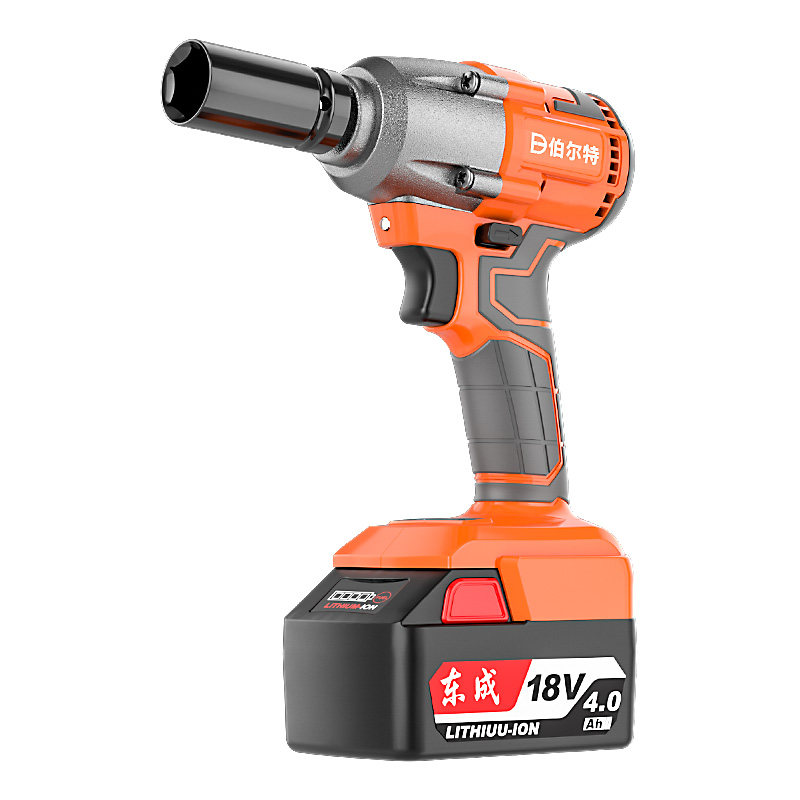 通用东城18V20V电池电动扳手冲击扳手架子工木工锂电无刷扳手套筒