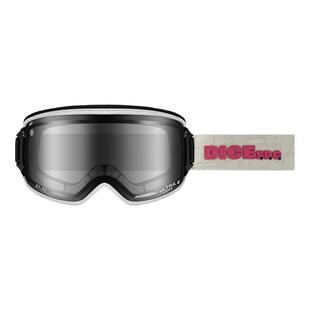 日本进口DICE滑雪镜球面开窗超高清调光变色2倍防雾26新款BK03566