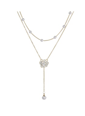 新款精致麦穗项链女高颜值高保色项链轻奢小众配饰锁骨链生日礼物