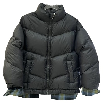 新国标白鸭绒洋气假两件羽绒服