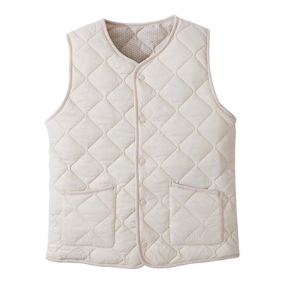 五只白鹅羊毛轻薄短款马甲