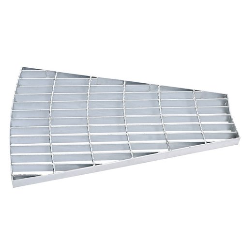 23热镀锌钢格板建筑施工工业光伏电缆平台踏步异形不锈钢钢格板防