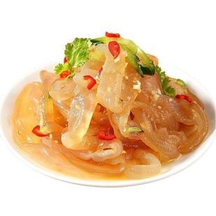 新鲜即食海蜇头水产品凉拌菜食材小吃零食商家用带料包下饭菜特产