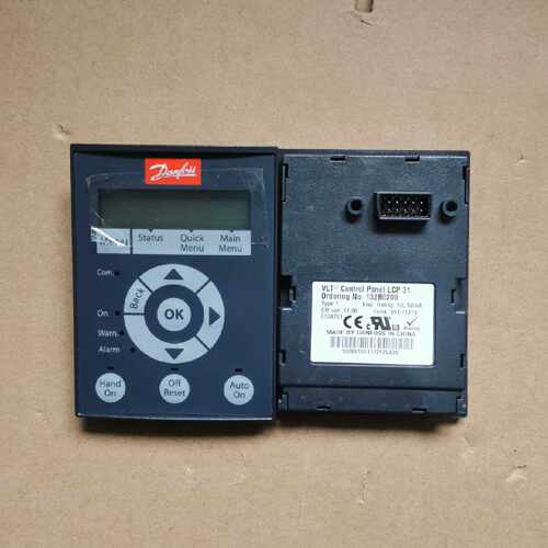 议价LCP31/132B0200全新丹佛斯变频器 FC101/FC111操作面板无包装