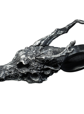 原创复古质感纯银吊坠手工定制