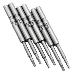 内六角批头 电批头800/4MM加长起子头电钻头批嘴S2钢电动螺丝刀头