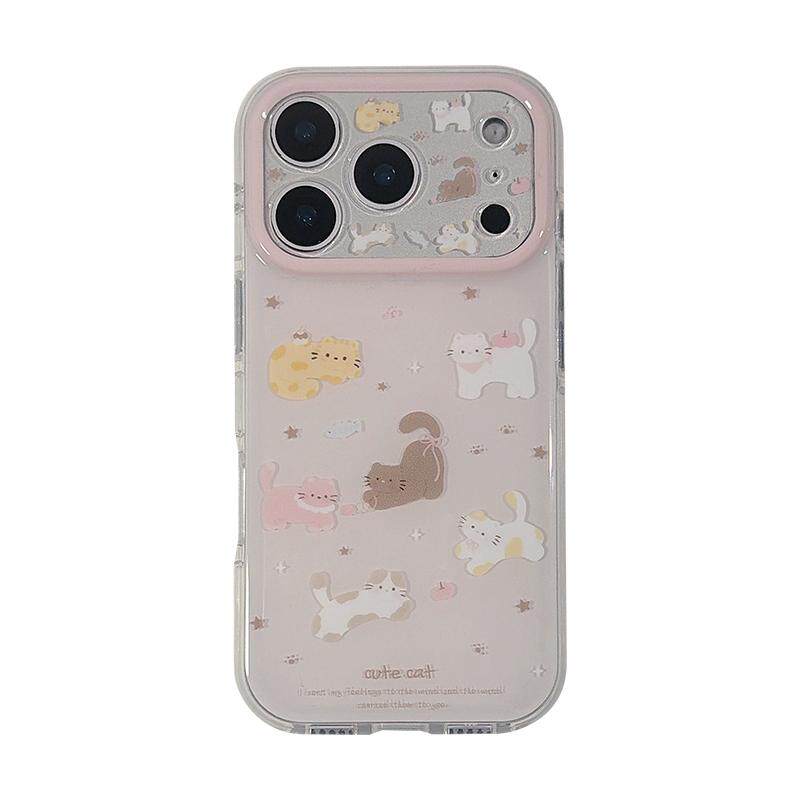 ins粉色少女心手机壳适用苹果
