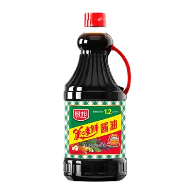 厨邦酿造调味品酱油1.25L×1瓶