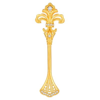 一条实物比照片更美的足金项链