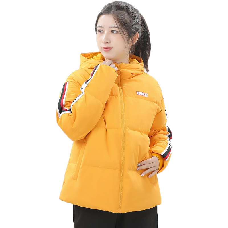 鸿星尔克外套女士2025冬
