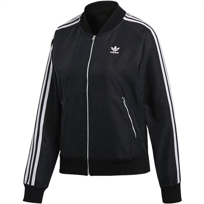 Adidas/阿迪达斯正品三叶草 SST TT 女子运动休闲夹克外套DP8584