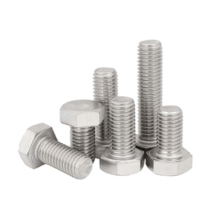 201不锈钢M4-M20外六角螺丝螺栓加长螺杆钉M5M6M8M10M12M14M16M20