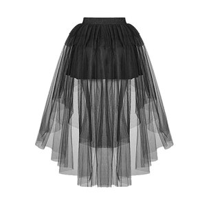 *PUNK RAVE 暗黑系哥特洛丽塔基础裙撑 Gothic半身裙LOLITA蓬蓬裙
