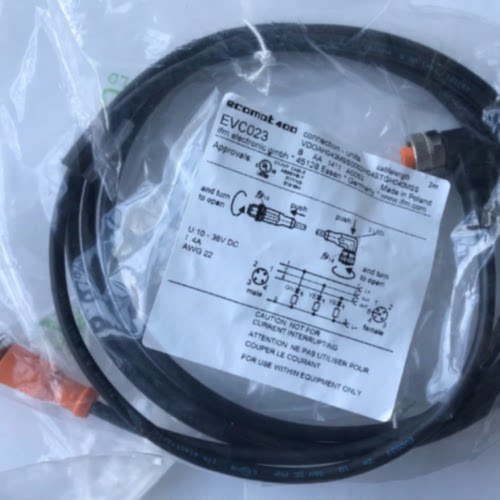 议价德国IFM连接线EVC020 EVC021 EVC022 EVC023 EVC024原装