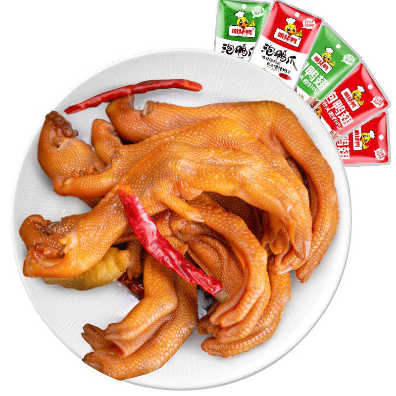 客家土楼卤味熟食泡鸭爪鸭爪特产