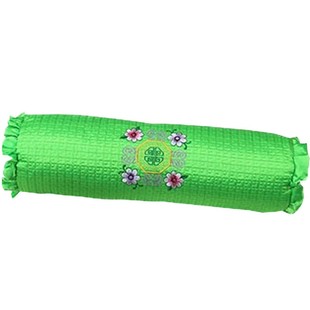 韩式枕全乔麦皮内胆圆枕一只低头族枕头专消富贵包修复荞麦护颈枕