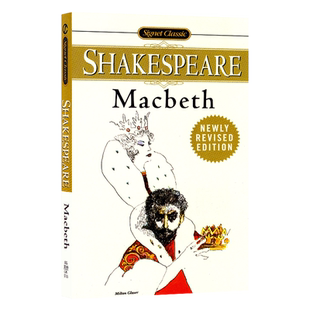 麦克白 英文原版 Macbeth 莎士比亚Shakespeare 经典文学名著 莎翁四大悲剧 课外阅读 搭哈姆雷特 仲夏夜之梦 罗密欧与茱丽叶