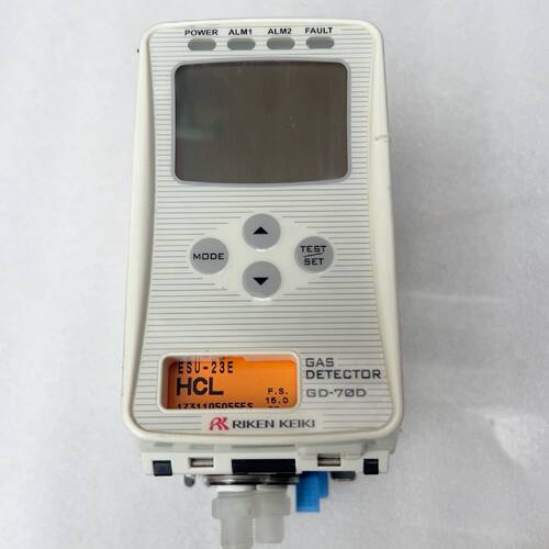 溢价-理研RIKEN KEIKI GD-70D气体检测仪，白色