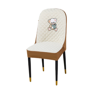 定制异形椅子套罩全包餐桌椅套弧形椅子套罩现代简约椅子靠背加厚