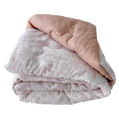 新生婴儿被子冬被纯棉a类宝宝专用防踢小被子可机洗儿童四季通用