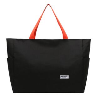 托特包女时尚外出逛街手拎包运动健身收纳包短途旅行包可定制印字