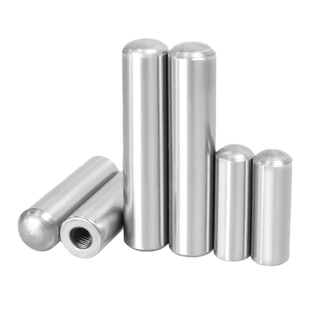 热卖gb120内螺纹圆柱销汽车夹具带透气孔销钉排气槽定位销4/5/6/8