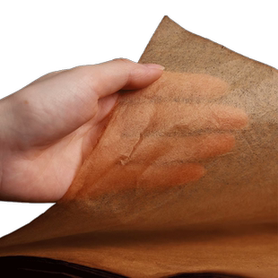 紫芳斋古法蝉翼皮纸半生熟雁皮纸手工仿古色宣纸抄经楷书行书草书小楷书法专用作品纸国画小写意楮皮毛边纸