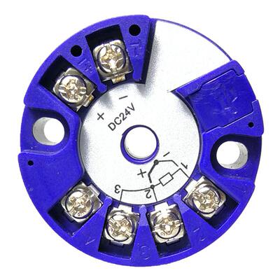 智能pt100k一体化采集温度变送器