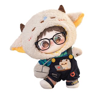 布优布优 棉花娃娃40cm站姿 正版现货娃衣打工小羊原创玩偶衣服