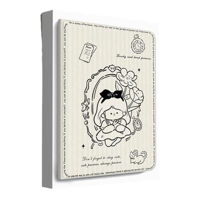 时钟女孩适用苹果平板保护套