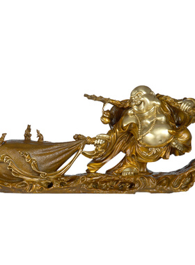 古叶家居黄铜摆放中式