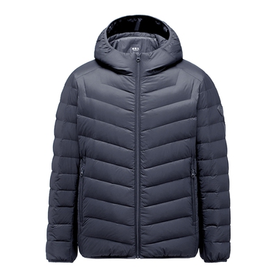 坦博尔男士连帽百搭短款羽绒服