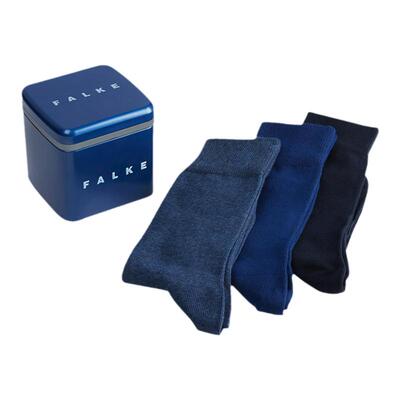 FALKE舒适商务袜男女棉袜3双装