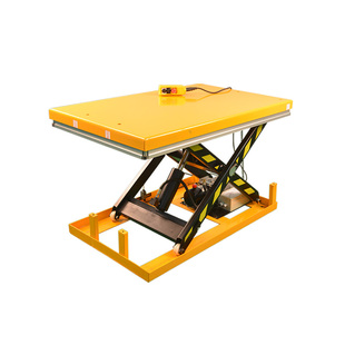 小型电动液压升降平台固定式剪叉升降机移动卸货举升机自动工作台