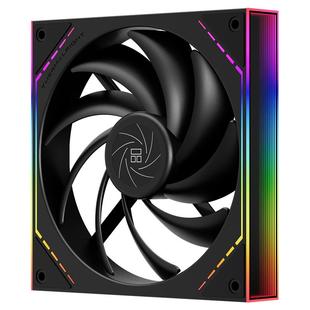 利民Thermalright TL-M14 ARGB性能无限镜框风扇黑色14CM机箱风扇