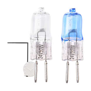 24v150W250w手术无影灯泡投影仪机床灯珠插脚卤素灯插泡卤钨灯珠