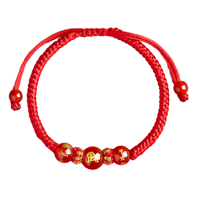 【100%官方正品】本命年红绳手链