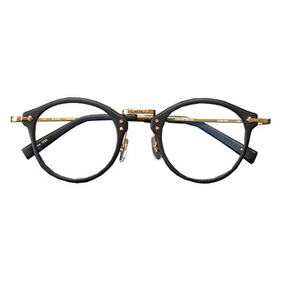 尤物 x 日式中金眼镜 手造梨形陈奕迅GMS805纯钛超轻文艺近视框