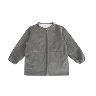 新款儿童羽绒服罩衣男童宝宝装大中小童棉袄外套带帽子护衣秋冬季