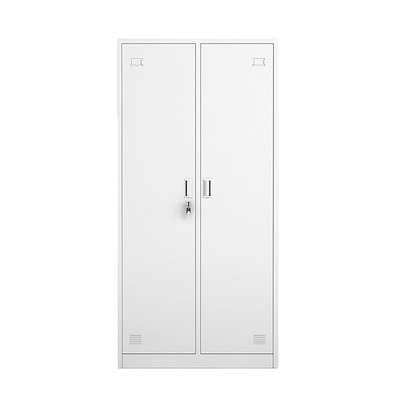 新款双门铁皮带锁员工柜