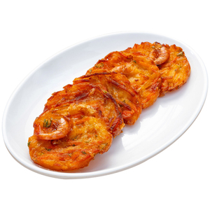 黄大头米兰虾饼酥脆香酥虾饼冷冻半成品休闲油炸小吃商用300g10个