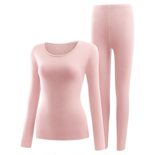 保暖内衣女加绒加厚冬季水貂绒秋衣秋裤女士套装2025新款打底内搭