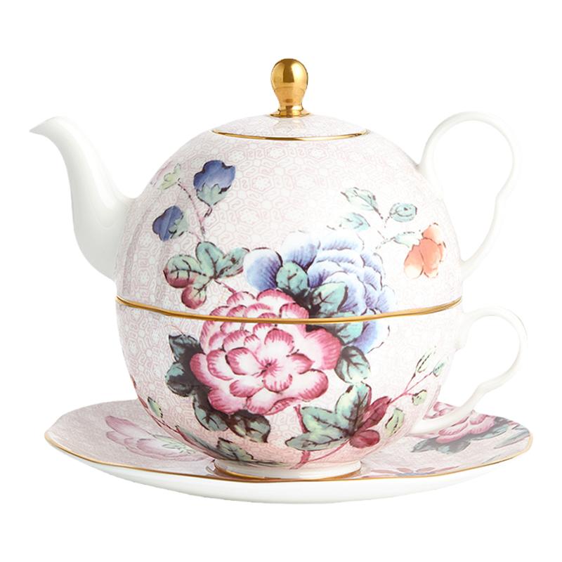 轻奢茶具套装Wedgwood骨瓷