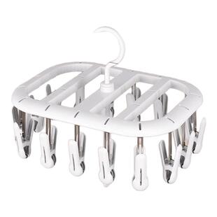 婴儿袜子晾晒架多夹子阳台家用宝宝多功能晾衣夹子挂内衣内裤神器