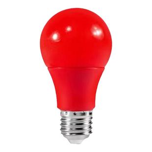 LED彩泡圆形大螺口E27红黄绿蓝7W 20W15W超亮酒店KTV彩光景观灯泡